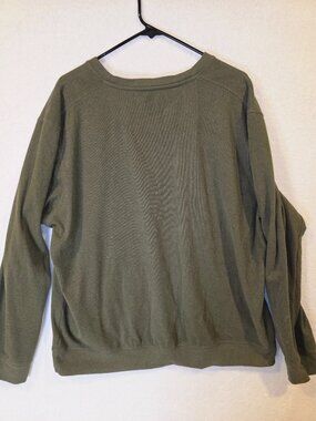 Mens Long Sleeved Shirt XL Olive